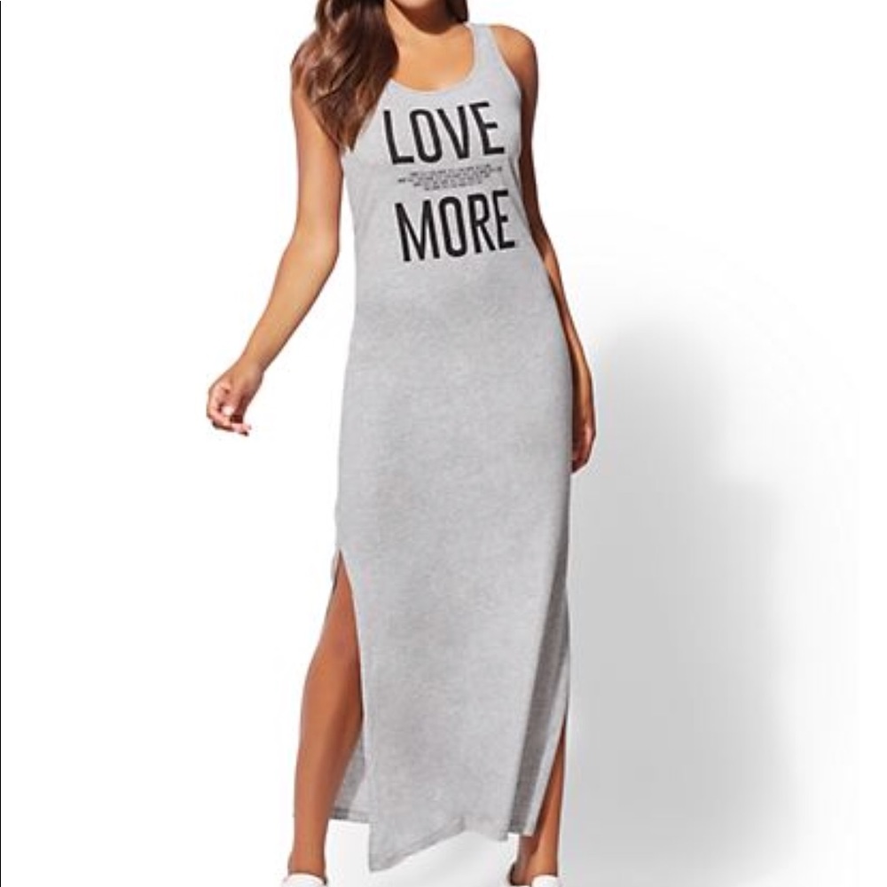 Graphic Maxi Tank Dress